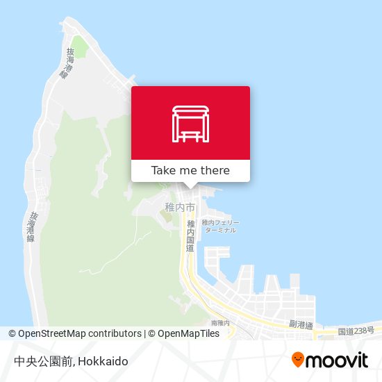 中央公園前 map