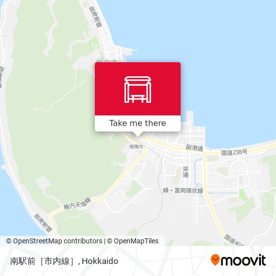 南駅前［市内線］ map