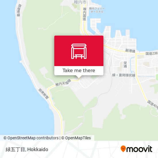 緑五丁目 map