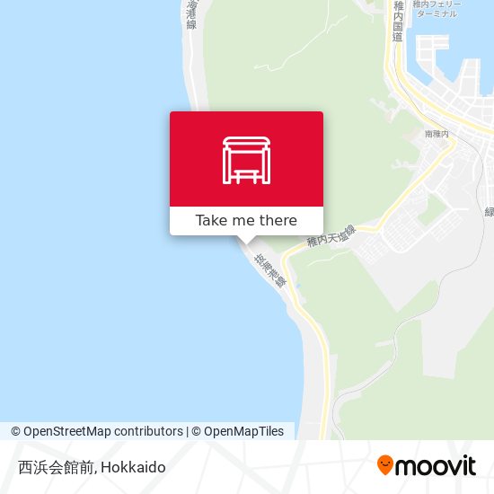 西浜会館前 map