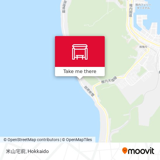 米山宅前 map