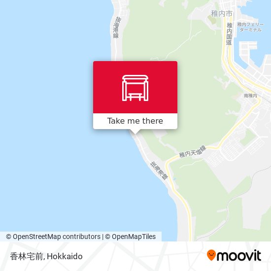 香林宅前 map