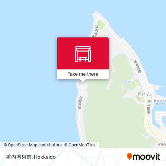 稚内温泉前 map
