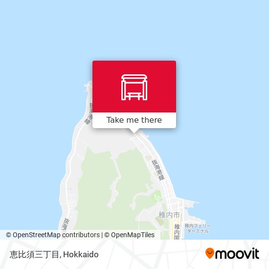 恵比須三丁目 map