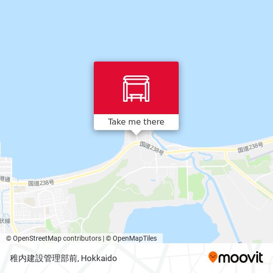 稚内建設管理部前 map