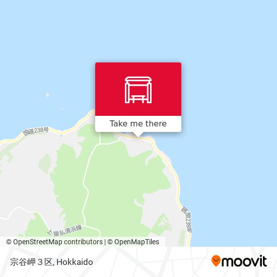 宗谷岬３区 map