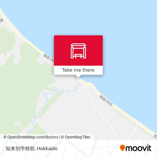 知来別学校前 map