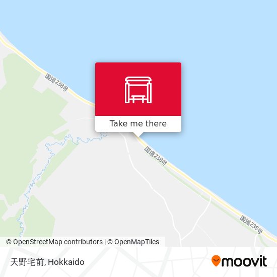 天野宅前 map