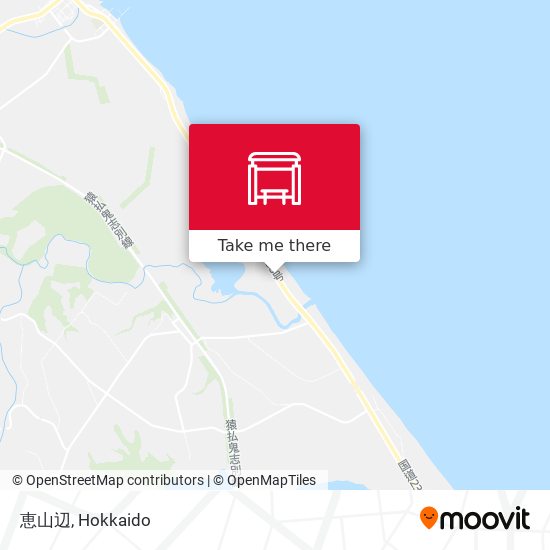 恵山辺 map