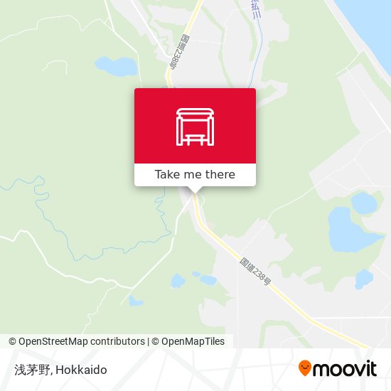 浅茅野 map