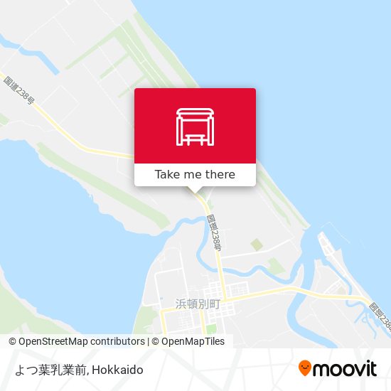 よつ葉乳業前 map
