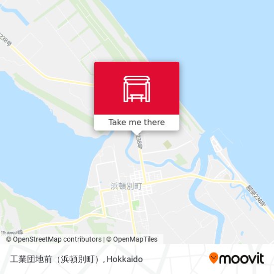 工業団地前（浜頓別町） map
