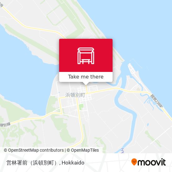 営林署前（浜頓別町） map
