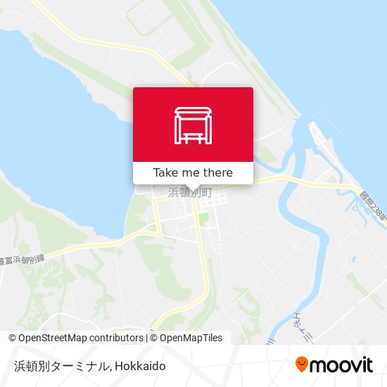 浜頓別ターミナル map
