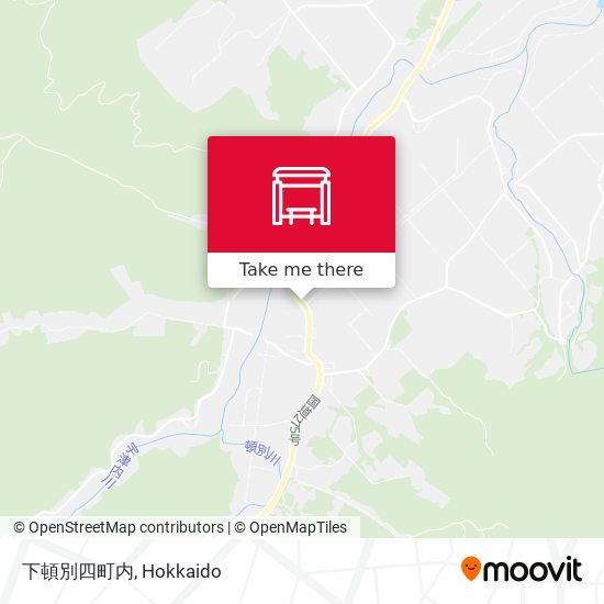 下頓別四町内 map