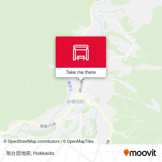 旭台団地前 map