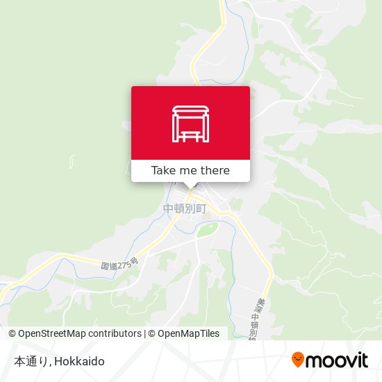 本通り map