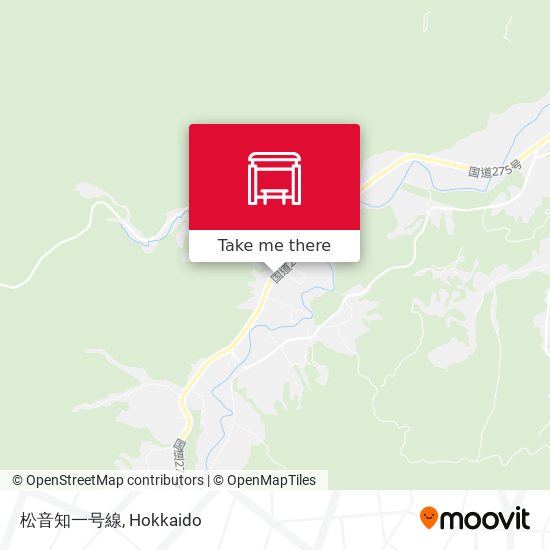 松音知一号線 map