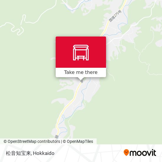 松音知宝来 map