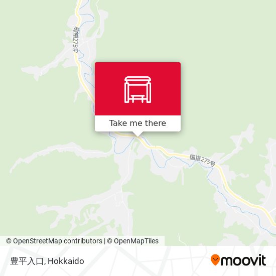 豊平入口 map