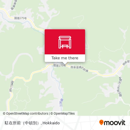 駐在所前（中頓別） map