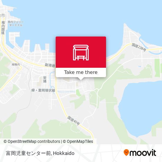 富岡児童センター前 map