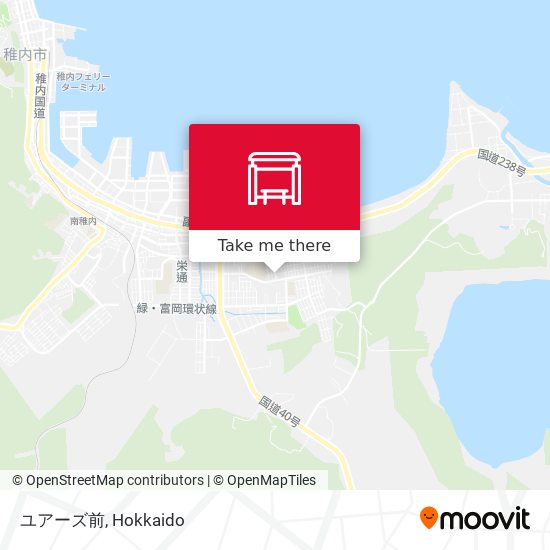 ユアーズ前 map