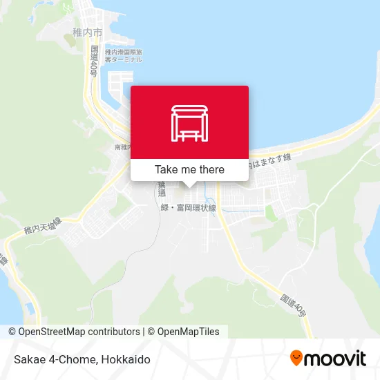 Sakae 4-Chome map