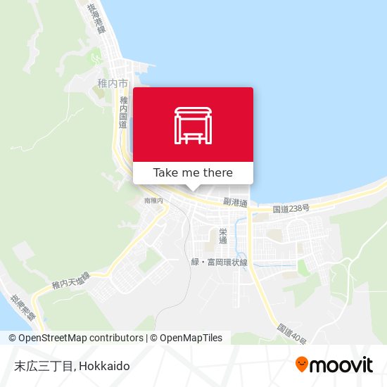 末広三丁目 map