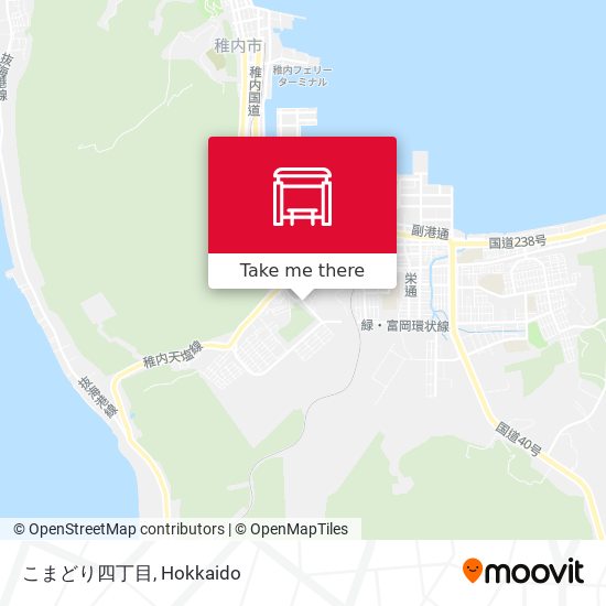 こまどり四丁目 map
