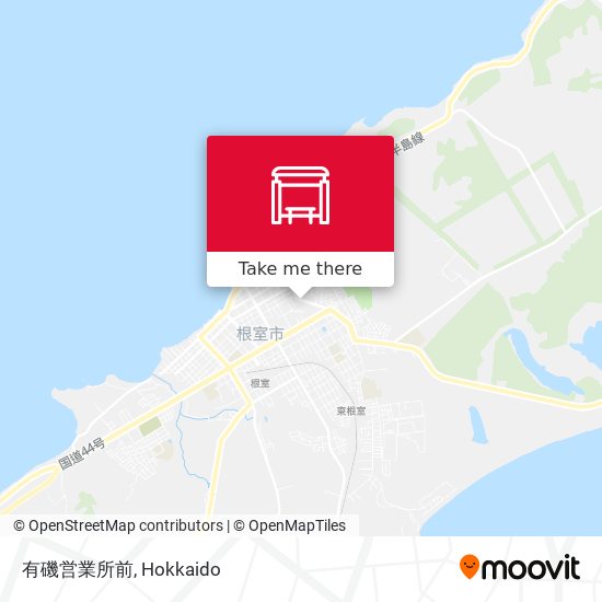 有磯営業所前 map