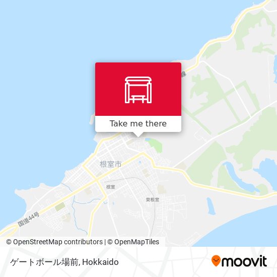 ゲートボール場前 map