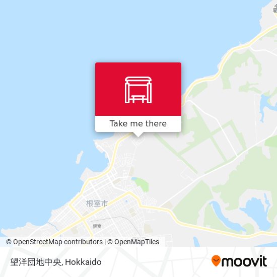 望洋団地中央 map