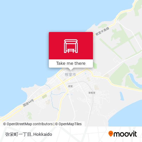 弥栄町一丁目 map