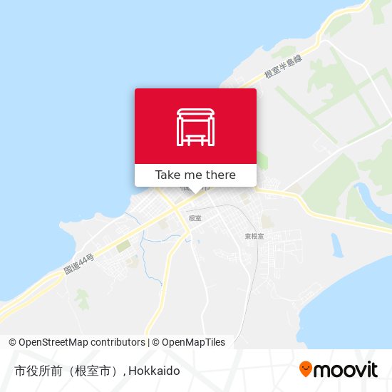 市役所前（根室市） map