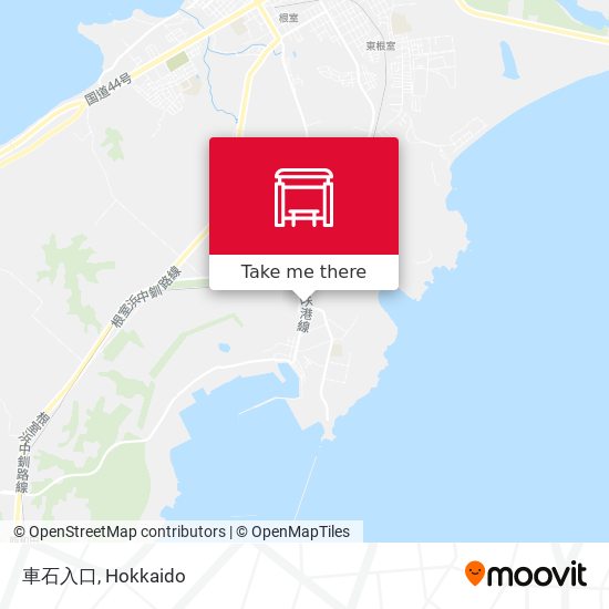 車石入口 map