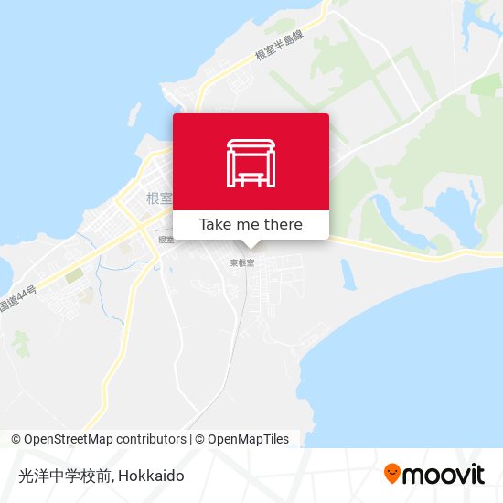 光洋中学校前 map