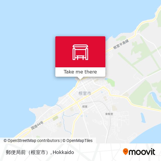郵便局前（根室市） map