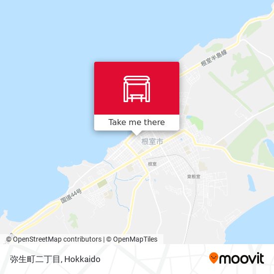 弥生町二丁目 map