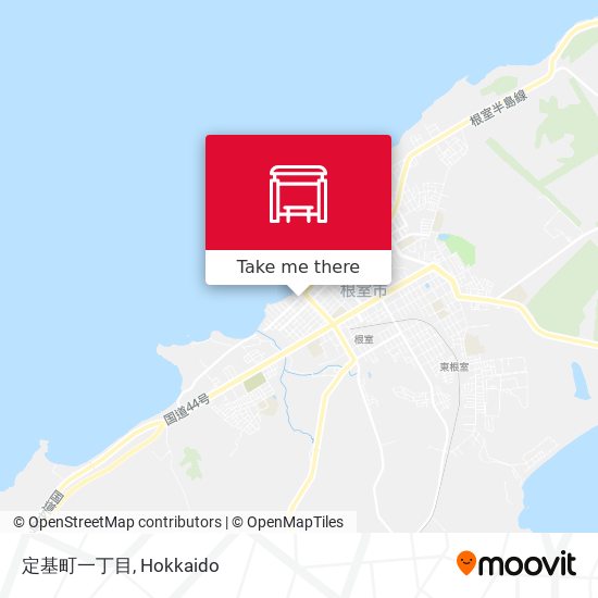 定基町一丁目 map