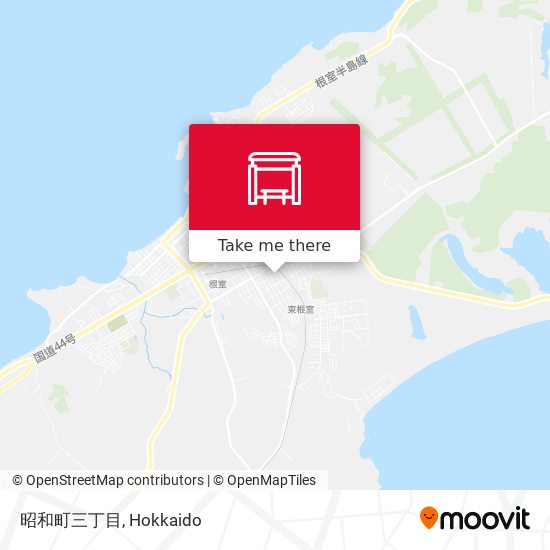 昭和町三丁目 map