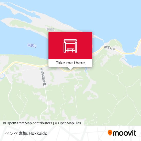 ペンケ東梅 map