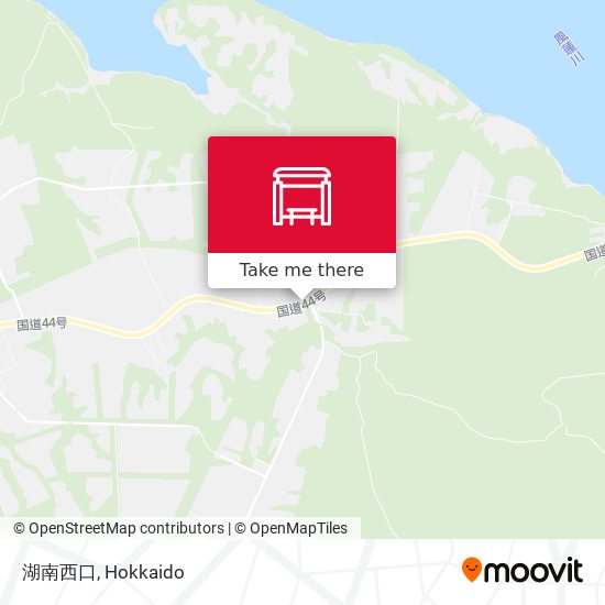 湖南西口 map