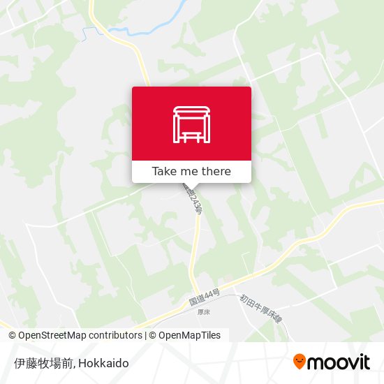 伊藤牧場前 map