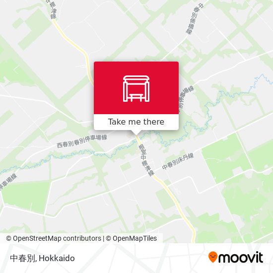 中春別 map