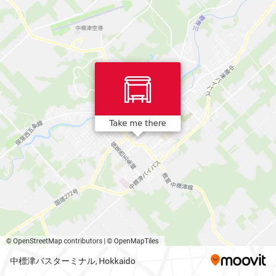 中標津バスターミナル map