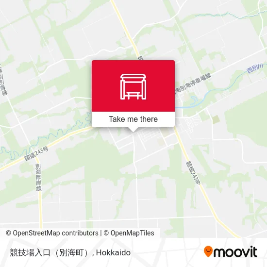 競技場入口（別海町） map