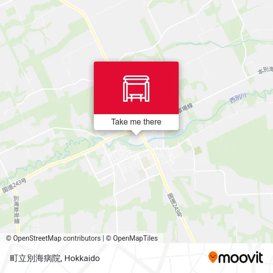 町立別海病院 map