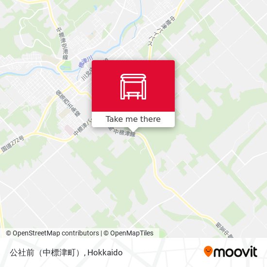 公社前（中標津町） map
