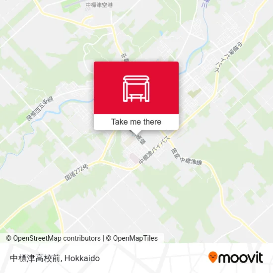 中標津高校前 map